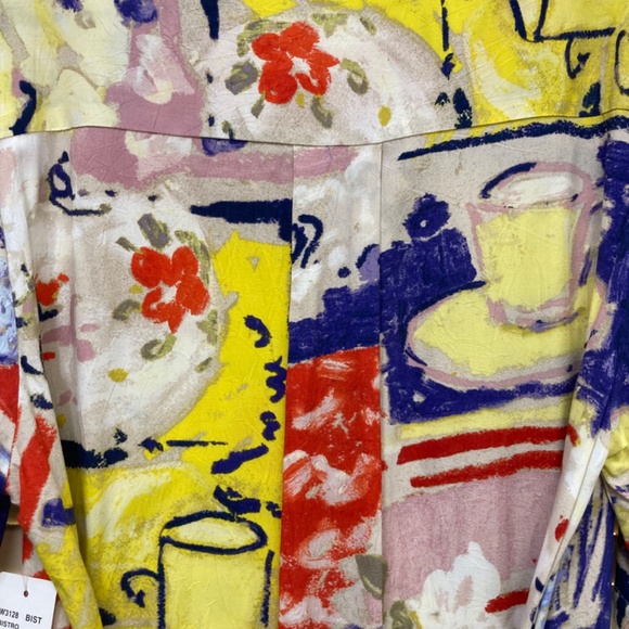 Jams World *Bistro* Rayon Button-Down Dress - Picture 7 of 10